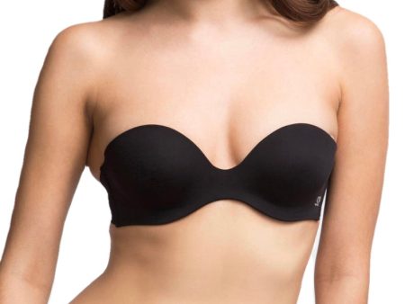 Simone Perele Black Inspiration Strapless Bra Cheap