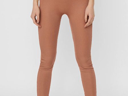 VERO MODA LACEY RIB LEGGINGS For Cheap