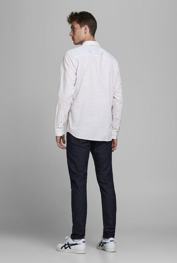 JACK AND JONES PLAIN POPLIN SHIRT For Cheap