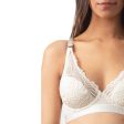 Warrior Plunge Maternity Bra Ivory - Projectme Sale