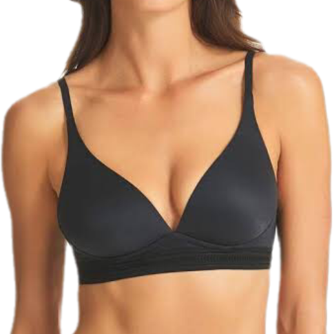 Fine Lines Supersoft Convertible Wireless Black Bra on Sale