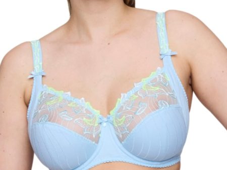 Prima Donna Deauville Full Cup Bra Milky Blue Cheap