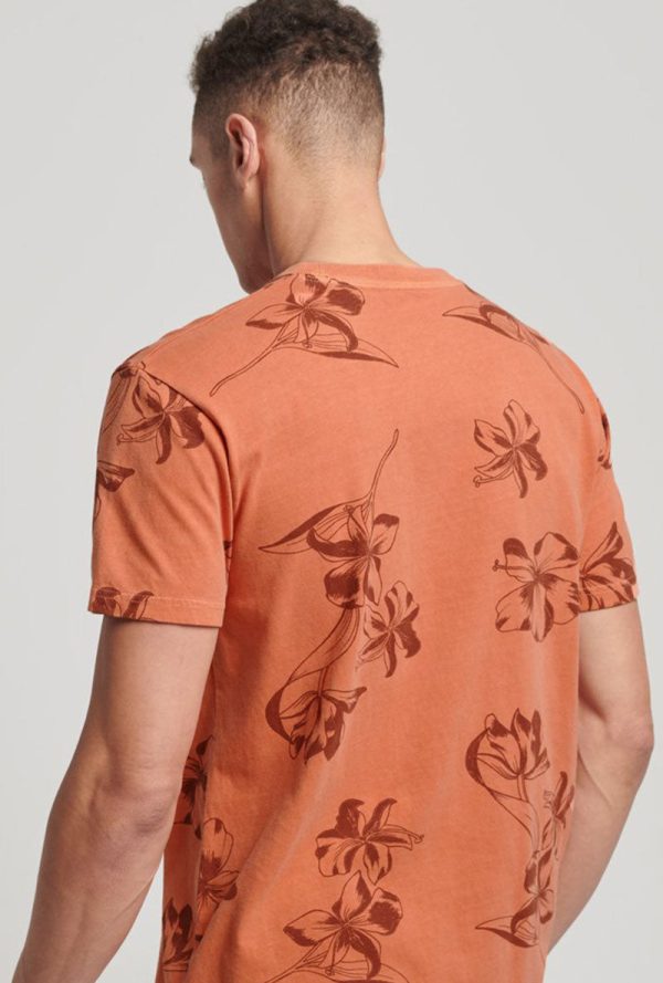 SUPERDRY VINTAGE OD PRINTED TSHIRT Online Hot Sale