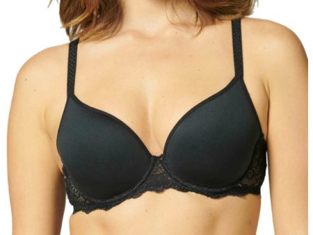 Simone Perele Caresse 3D Plunge Contour Bra Black Hot on Sale