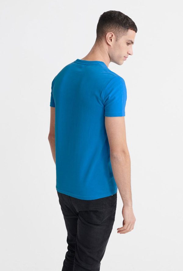 SUPERDRY VL CROSS HATCH TEE Hot on Sale