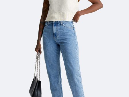 CALVIN KLEIN MOM DENIM JEANS Online Sale