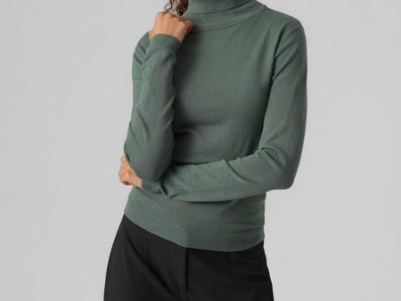 VERO MODA GLORY LS ROLLNECK BLOUSE Online now