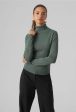 VERO MODA GLORY LS ROLLNECK BLOUSE Online now