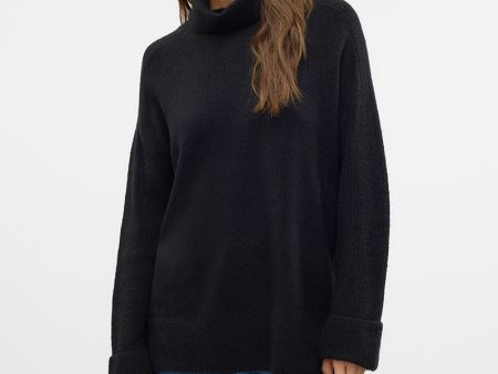 VERO MODA JUPITER LS HIGHNECK PULLOVER For Cheap