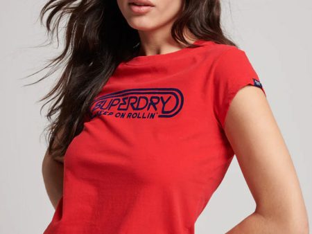 SUPERDRY VINTAGE ROLL WITH IT TSHIRT Online Hot Sale