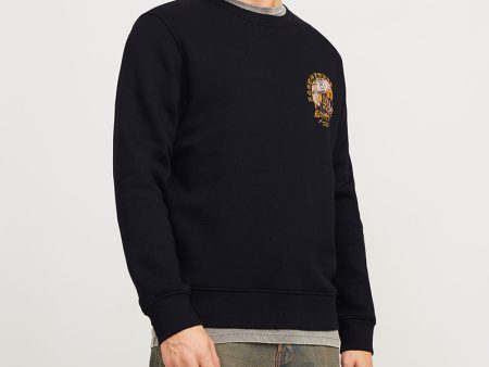 JACK AND JONES SKULL ROCK SWEAT CREW NECK Sale