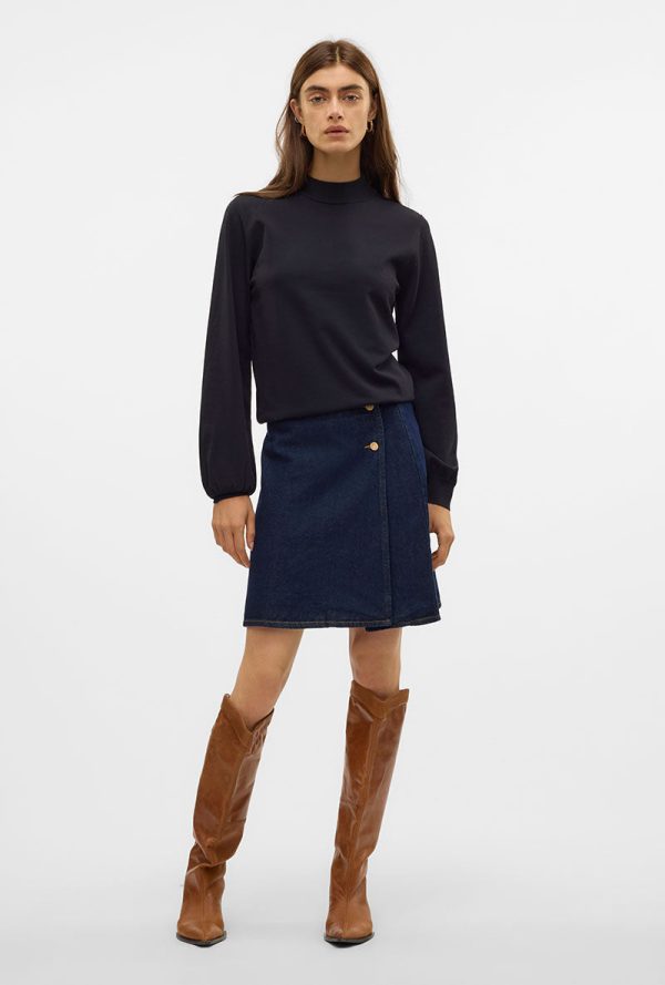 VERO MODA MERCURY LS HIGHNECK PULLOVER Online Sale