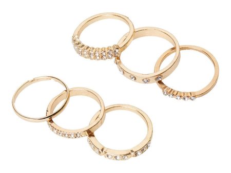 VERO MODA SEFRA 6 PACK RINGS For Sale