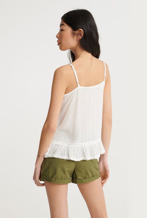 SUPERDRY SUMMER LACE CAMI TOP For Discount