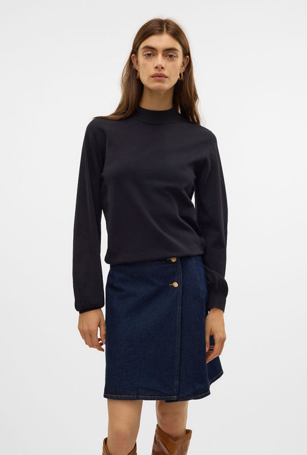 VERO MODA MERCURY LS HIGHNECK PULLOVER Online Sale