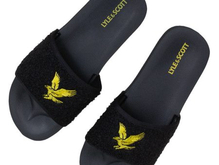 LYLE AND SCOTT TOWELLING SLIDE For Discount