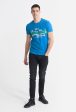 SUPERDRY VL CROSS HATCH TEE Hot on Sale