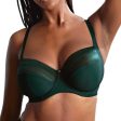 Panache Serene Full Cup Bra Dark Green Sale