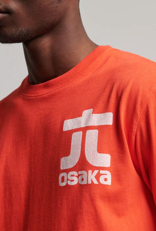 SUPERDRY OSAKA LOGO TSHIRT For Discount