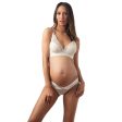 Warrior Plunge Maternity Bra Ivory - Projectme Sale