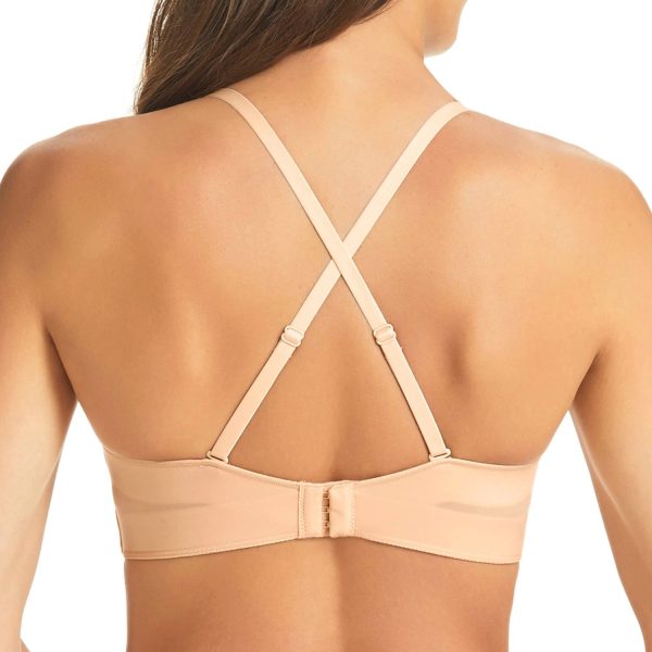 Fine Line Nude Memory Strapless Bra For Cheap