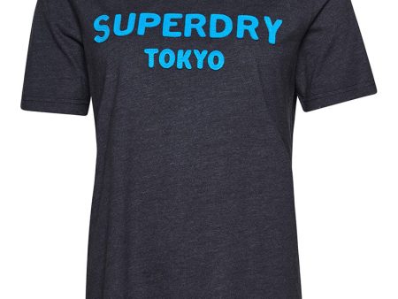 SUPERDRY VINTAGE STACK GRAPHIC THSIRT For Cheap