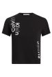 CALVIN KLEIN CROPPED LOGO TSHIRT Discount