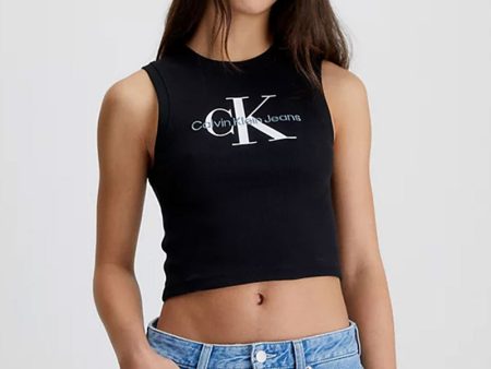 CALVIN KLEIN CROPPED TANK TOP Discount