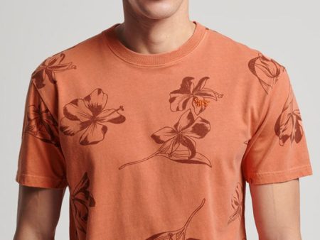 SUPERDRY VINTAGE OD PRINTED TSHIRT Online Hot Sale