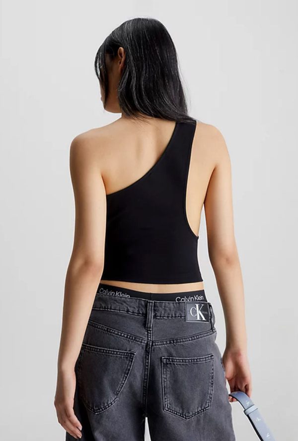 CALVIN KLEIN ONE SHOULDER TOP Cheap