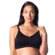 My Necessity Maternity Sleep Bra Jet Black - Hotmilk Sale