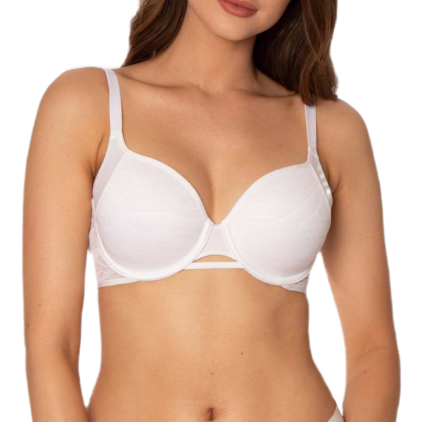 Triumph White Airy Sensation T-shirt Bra Online Hot Sale