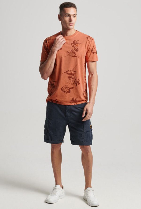 SUPERDRY VINTAGE OD PRINTED TSHIRT Online Hot Sale