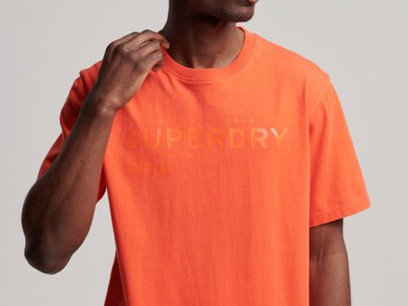 SUPERDRY CODE STACKED LOGO TSHIRT Sale