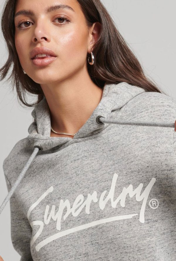 SUPERDRY DOWNTOWN SCRIPTED HOODIE For Discount