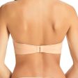 Fine Line Nude Memory Strapless Bra For Cheap