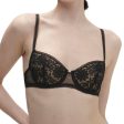 Simone Perele Amazone Half Cup Bra Black Online Sale