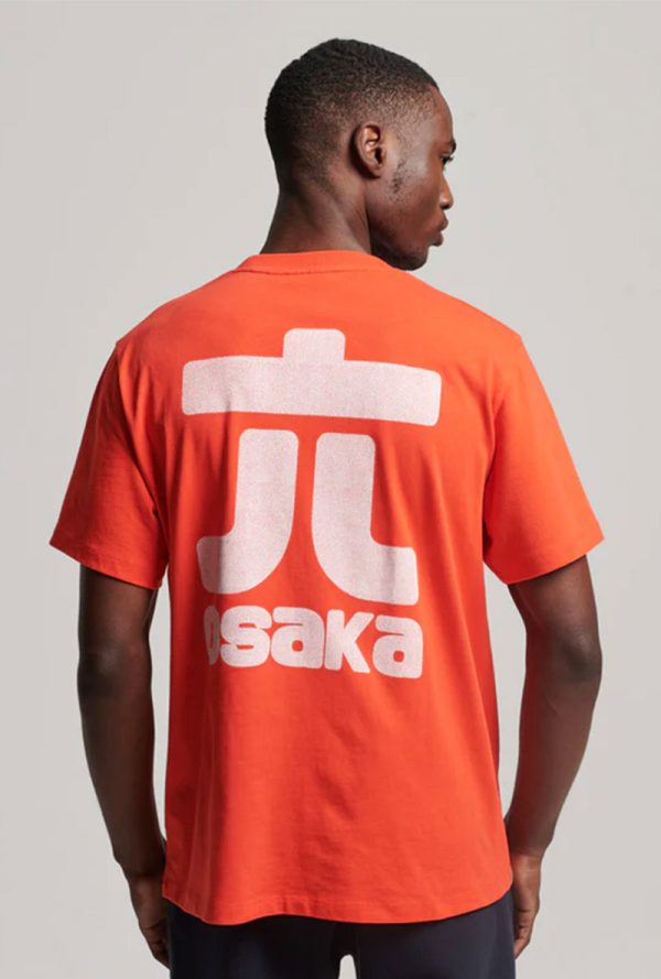 SUPERDRY OSAKA LOGO TSHIRT For Discount