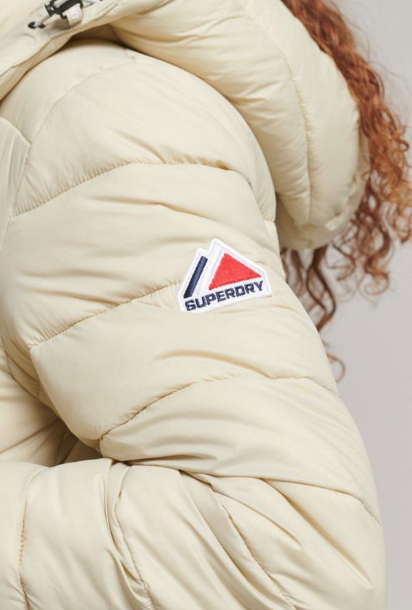 SUPERDRY FUJI CROP HOODED JACKET For Cheap