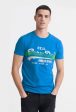 SUPERDRY VL CROSS HATCH TEE Hot on Sale