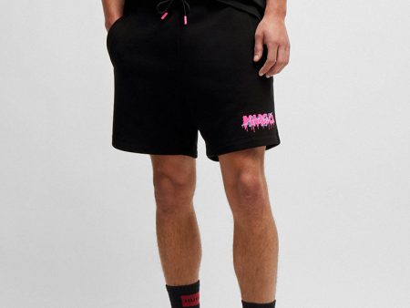 HUGO DAPALMI SWEAT SHORTS on Sale