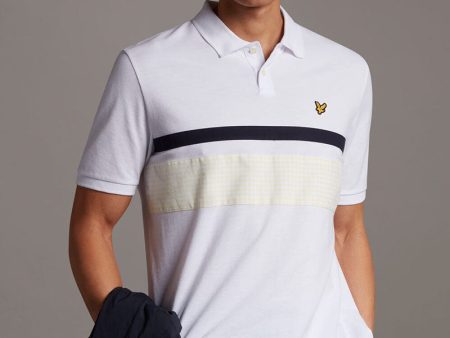 LYLE AND SCOTT YOKE STIPE POLO SHIRT Online Sale