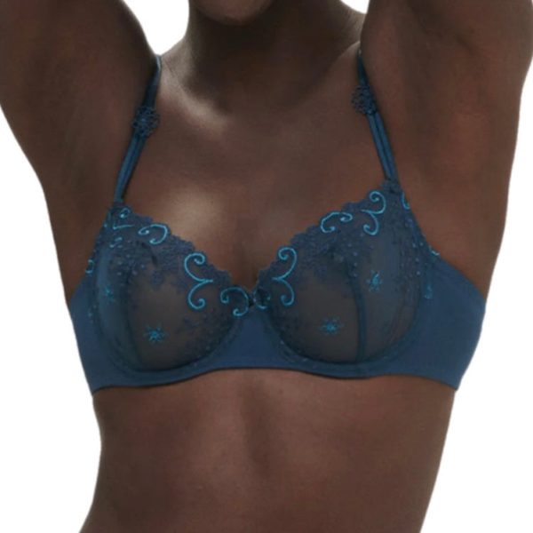 Simone Perele Delice Half Cup Bra Prestige Blue Sale