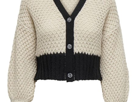 ONLY ROSE LS V-NECK DETAIL CARDI Online Hot Sale