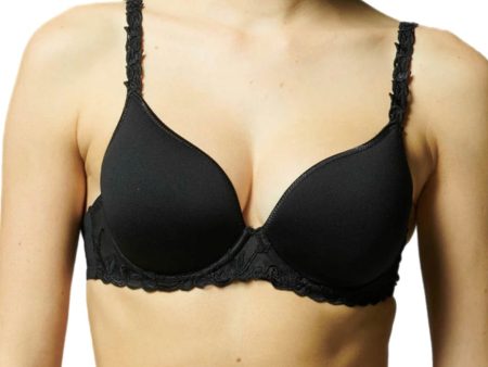 Simone Perele Andora 3D Plunge Contour Bra Black Supply