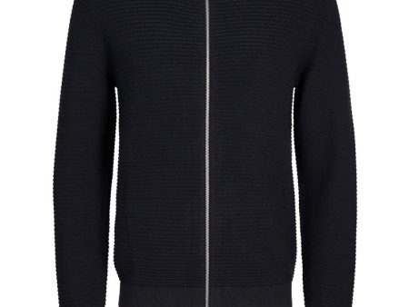 JACK AND JONES OTTO KNIT ZIP CARDIGAN on Sale