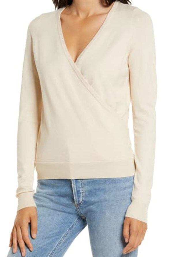 VERO MODA KARISARA WRAP BLOUSE Online Sale