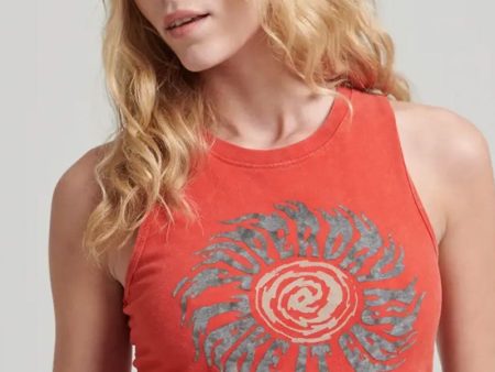 SUPERDRY VINTAGE TRIBAL GRUNGE TANK Sale