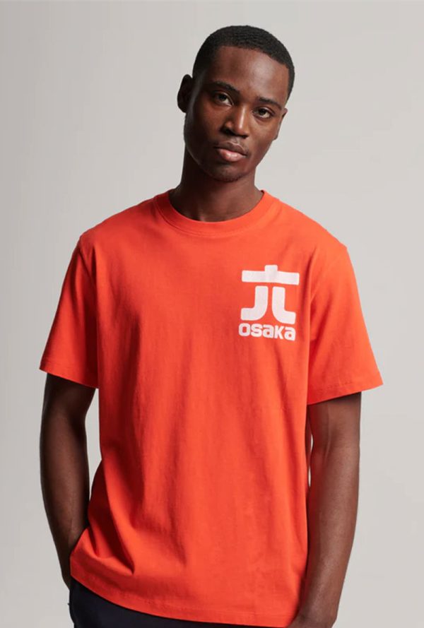 SUPERDRY OSAKA LOGO TSHIRT For Discount