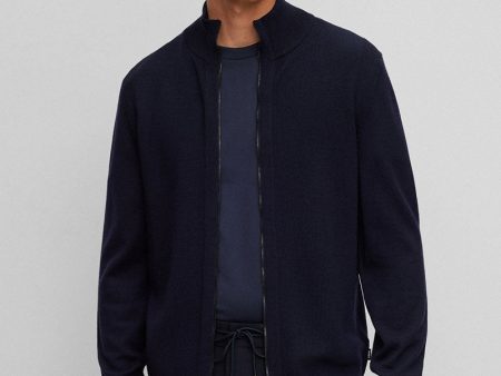 BOSS OFIATO ZIP UP CARDIGAN Supply